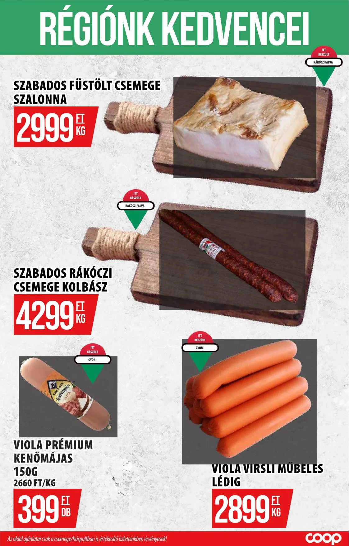 Coop akciós újság Szolnok 08.07–08.13 – 9. oldal