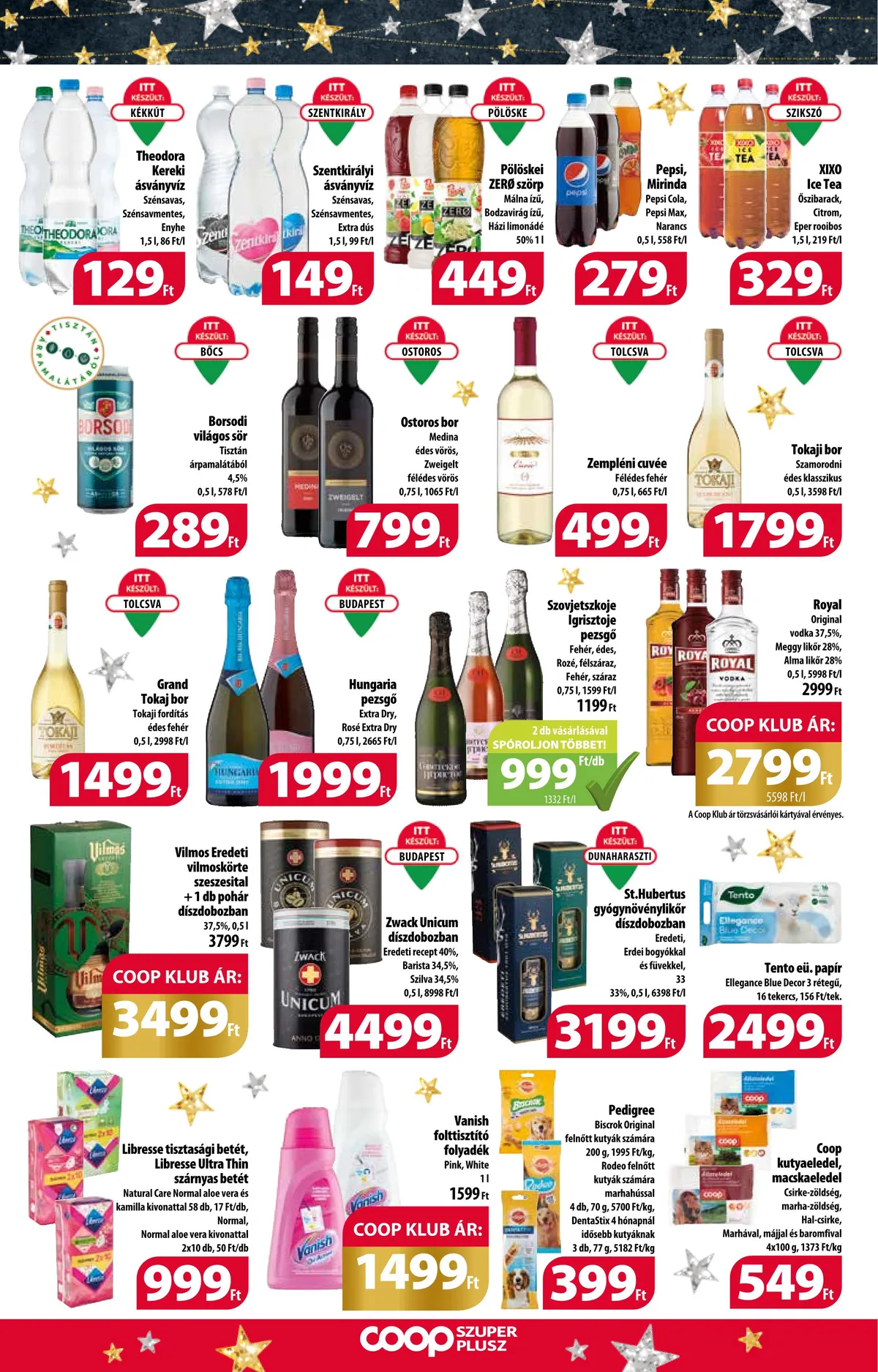 Coop akciós újság Szuper 11.30–12.06 – 11. oldal