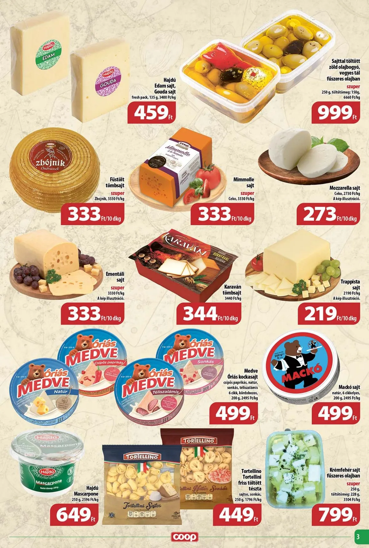 Coop akciós újság Tisza 02.16–02.22 – 3. oldal