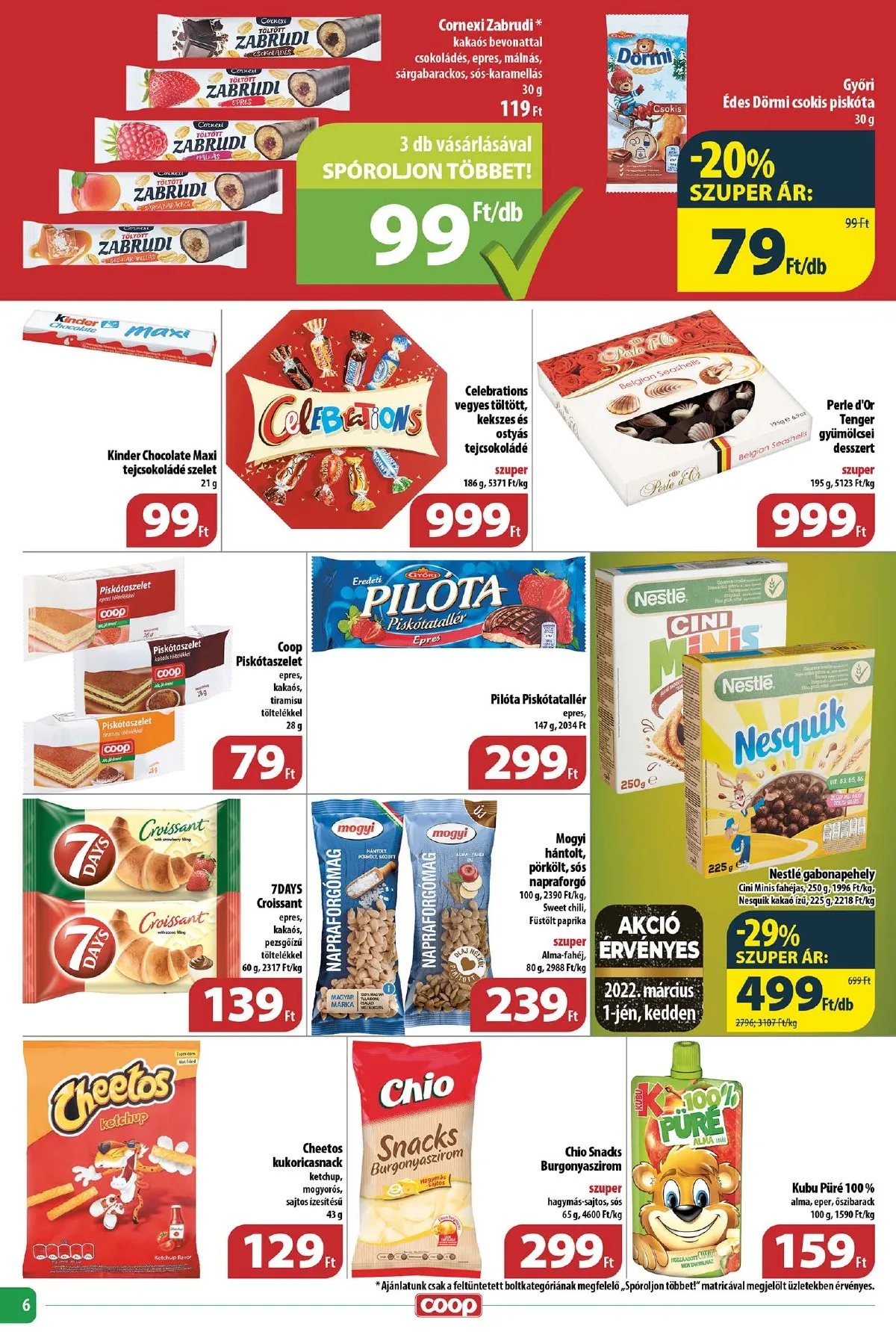 Coop akciós újság Tisza 02.23–03.01 – 6. oldal