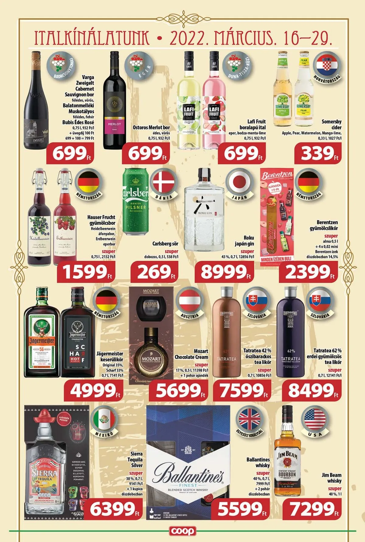 Coop akciós újság Tisza 03.16–03.22 – 11. oldal