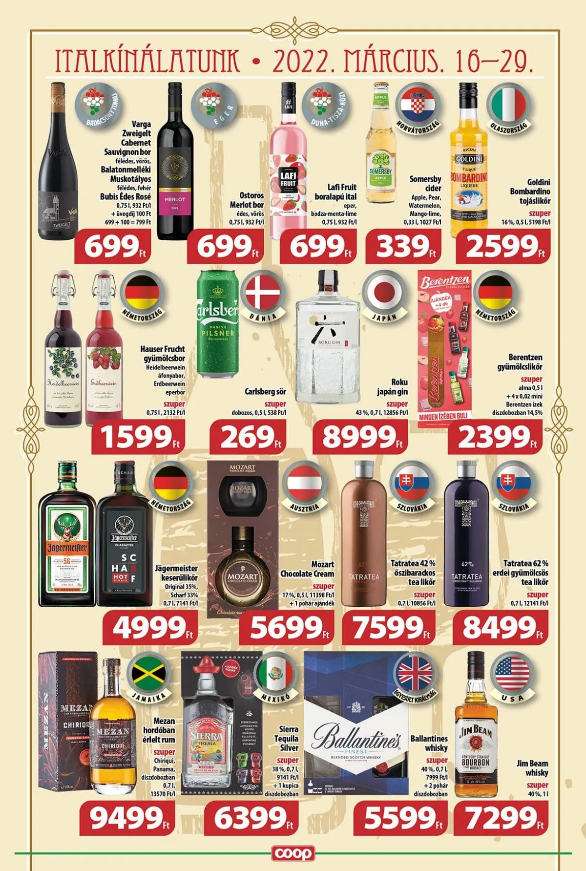 Coop akciós újság Tisza 03.23–03.29 – 11. oldal
