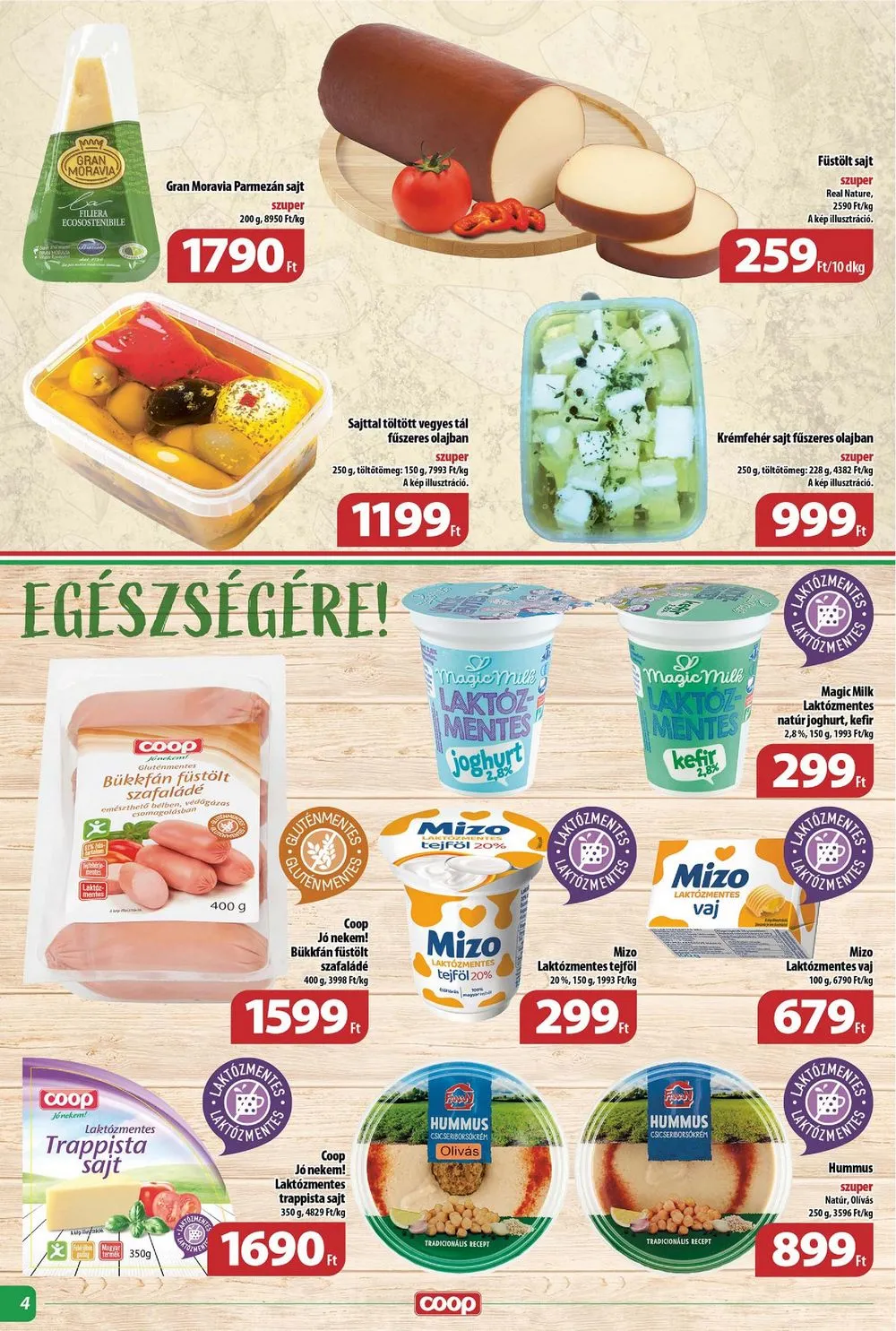 Coop akciós újság Tisza 04.26–05.02 – 4. oldal