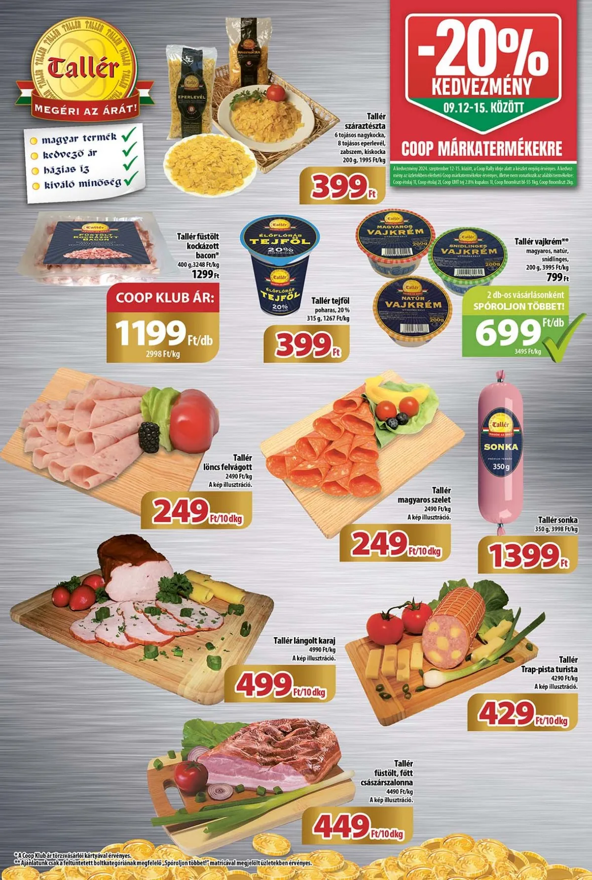Coop akciós újság Tisza 09.12–09.18 – 7. oldal