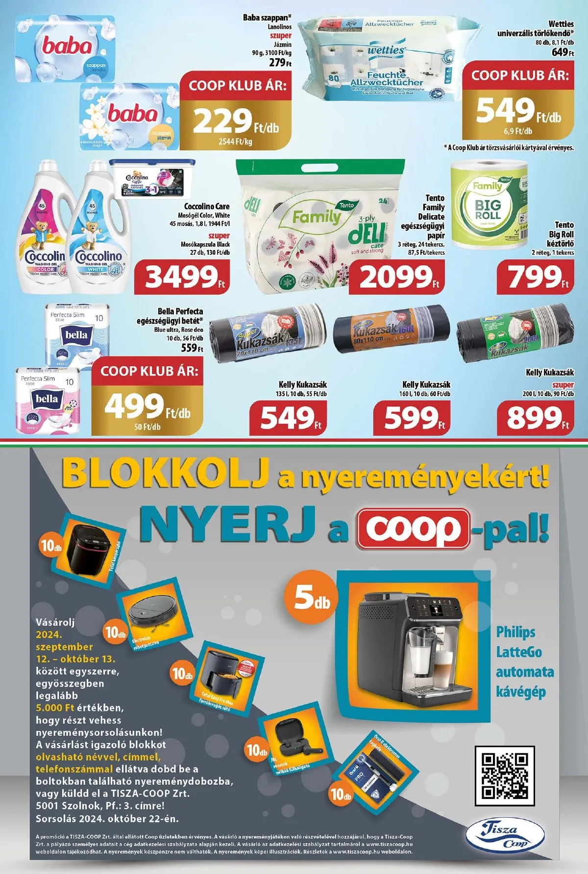 Coop akciós újság Tisza 09.19–09.25 – 7. oldal
