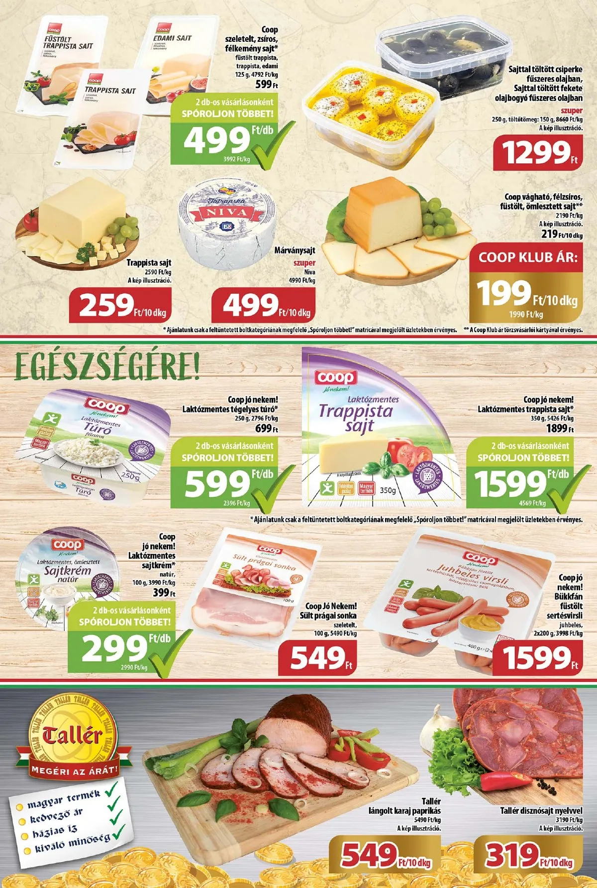 Coop akciós újság Tisza 09.26–10.02 – 3. oldal