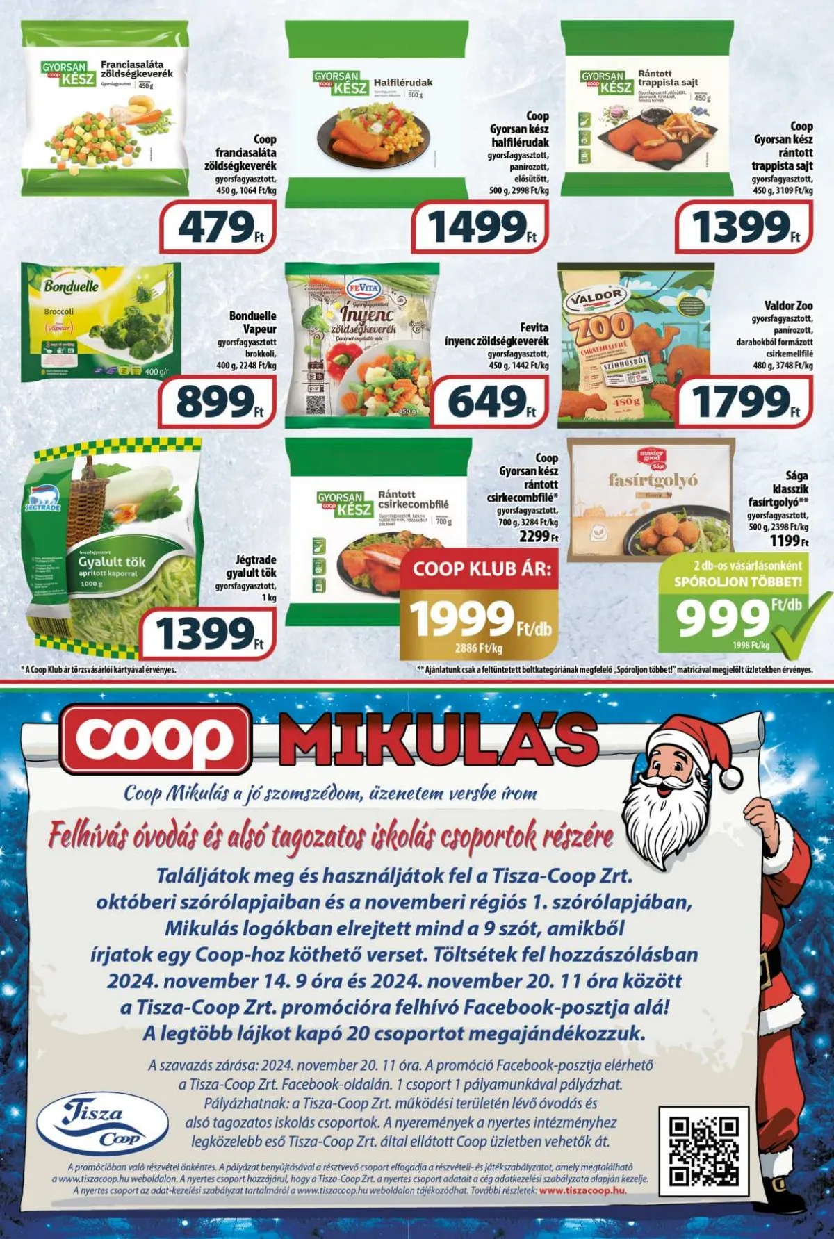 Coop akciós újság Tisza 10.17–10.22 – 6. oldal