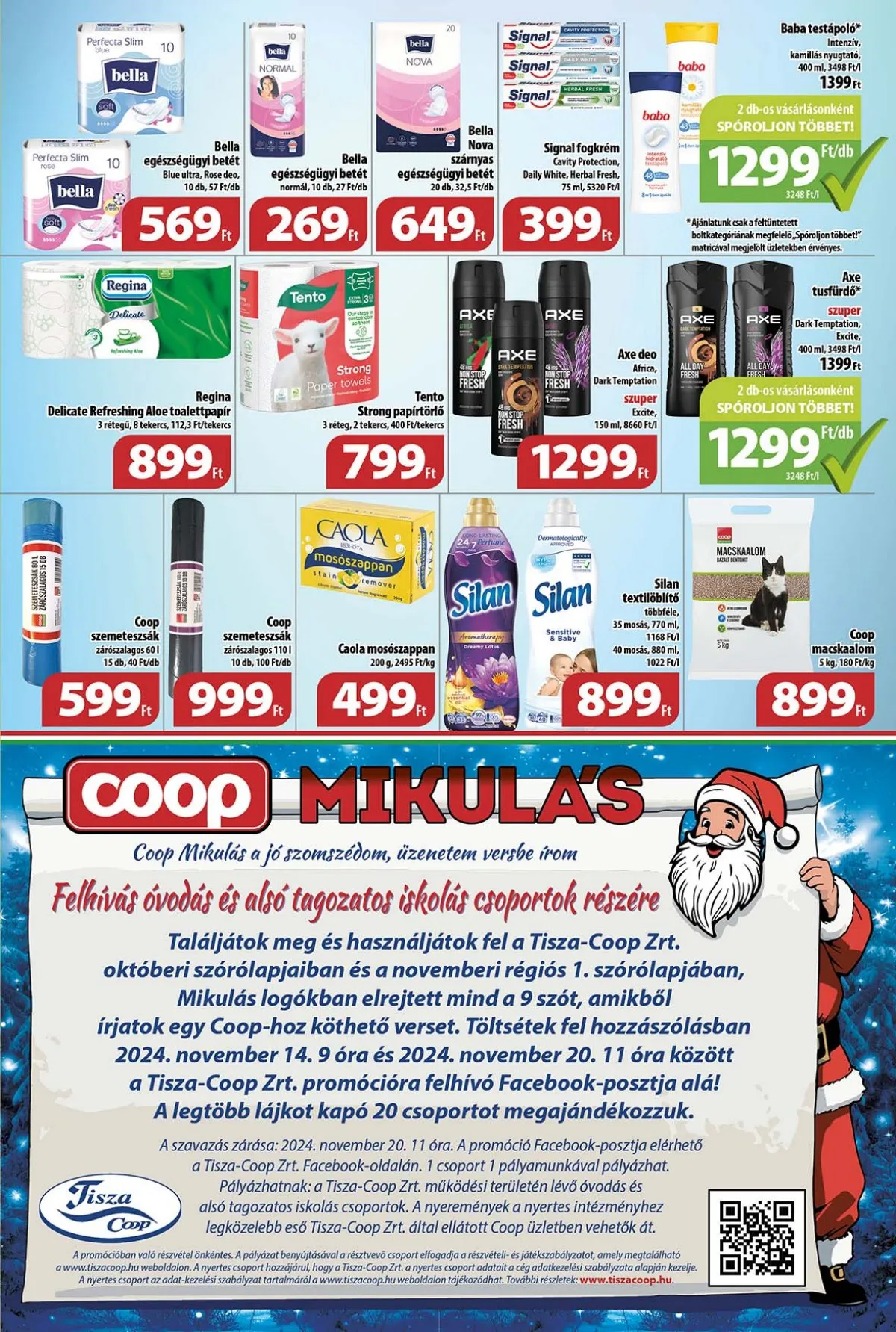 Coop akciós újság Tisza 10.24–10.30 – 11. oldal