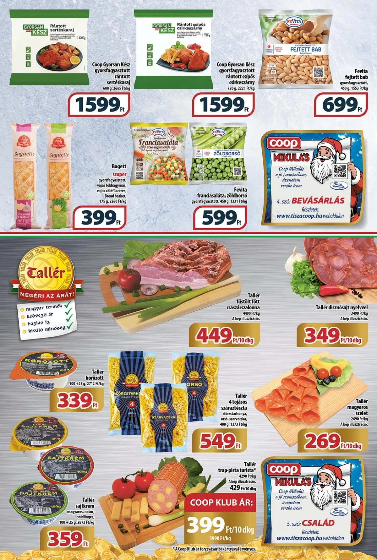 Coop akciós újság Tisza 10.24–10.30 – 4. oldal