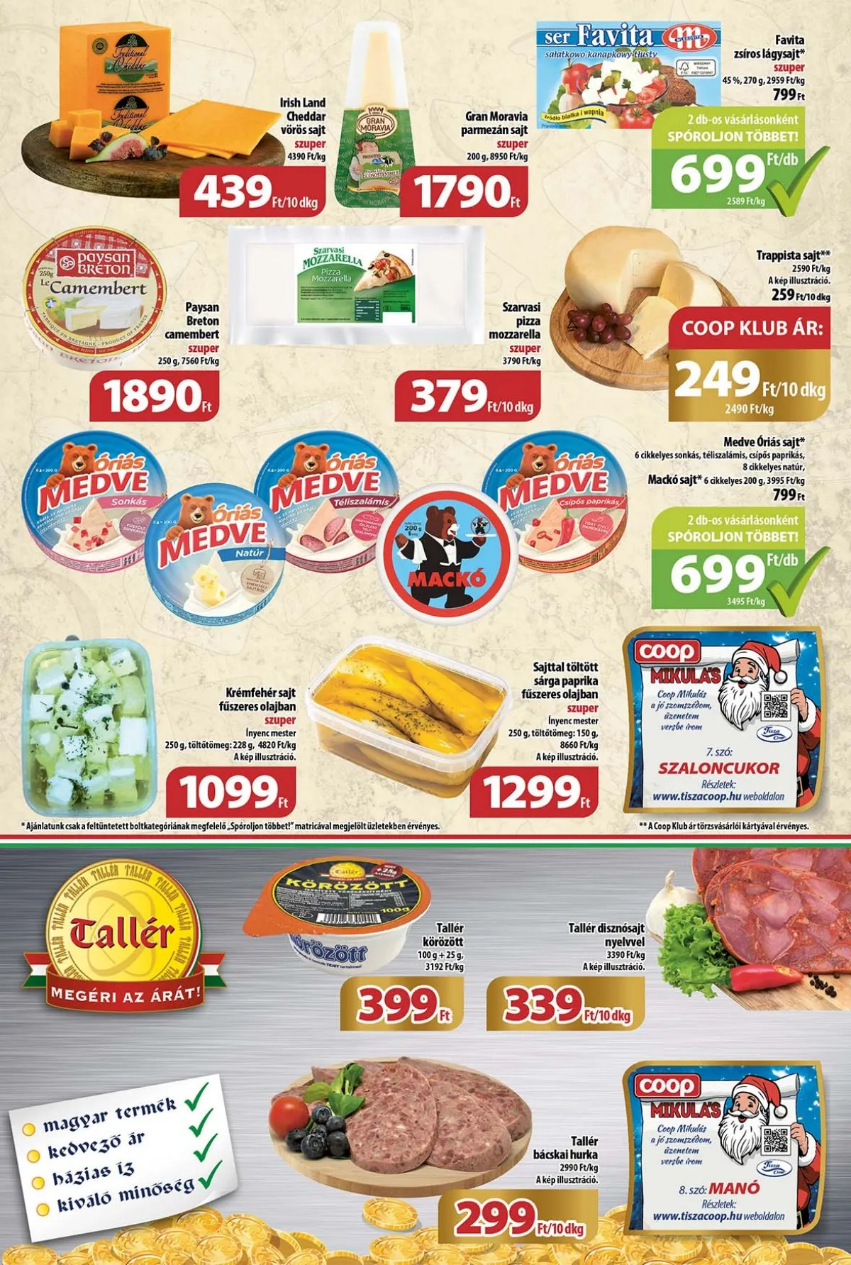 Coop akciós újság Tisza 11.14–11.20 – 3. oldal