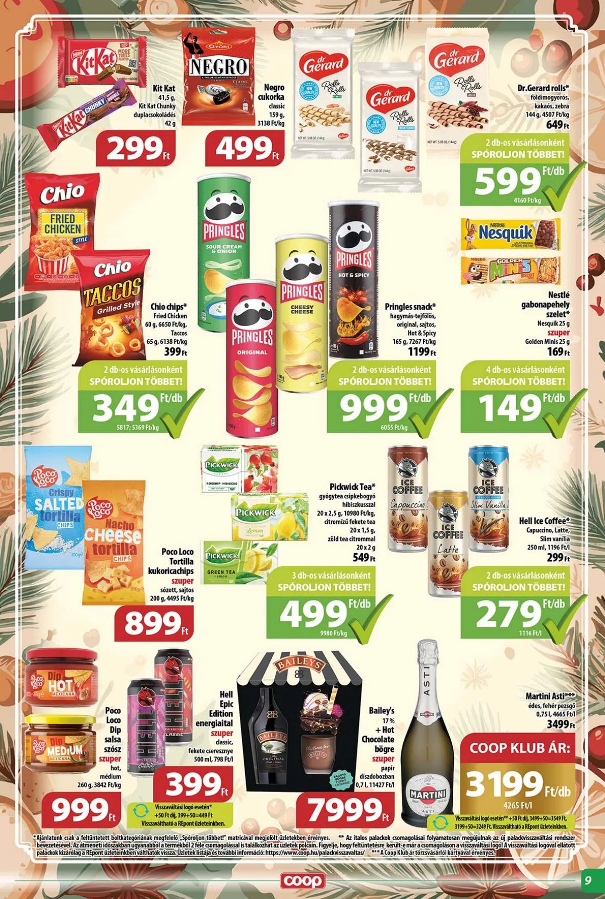 Coop akciós újság Tisza 11.14–11.20 – 9. oldal