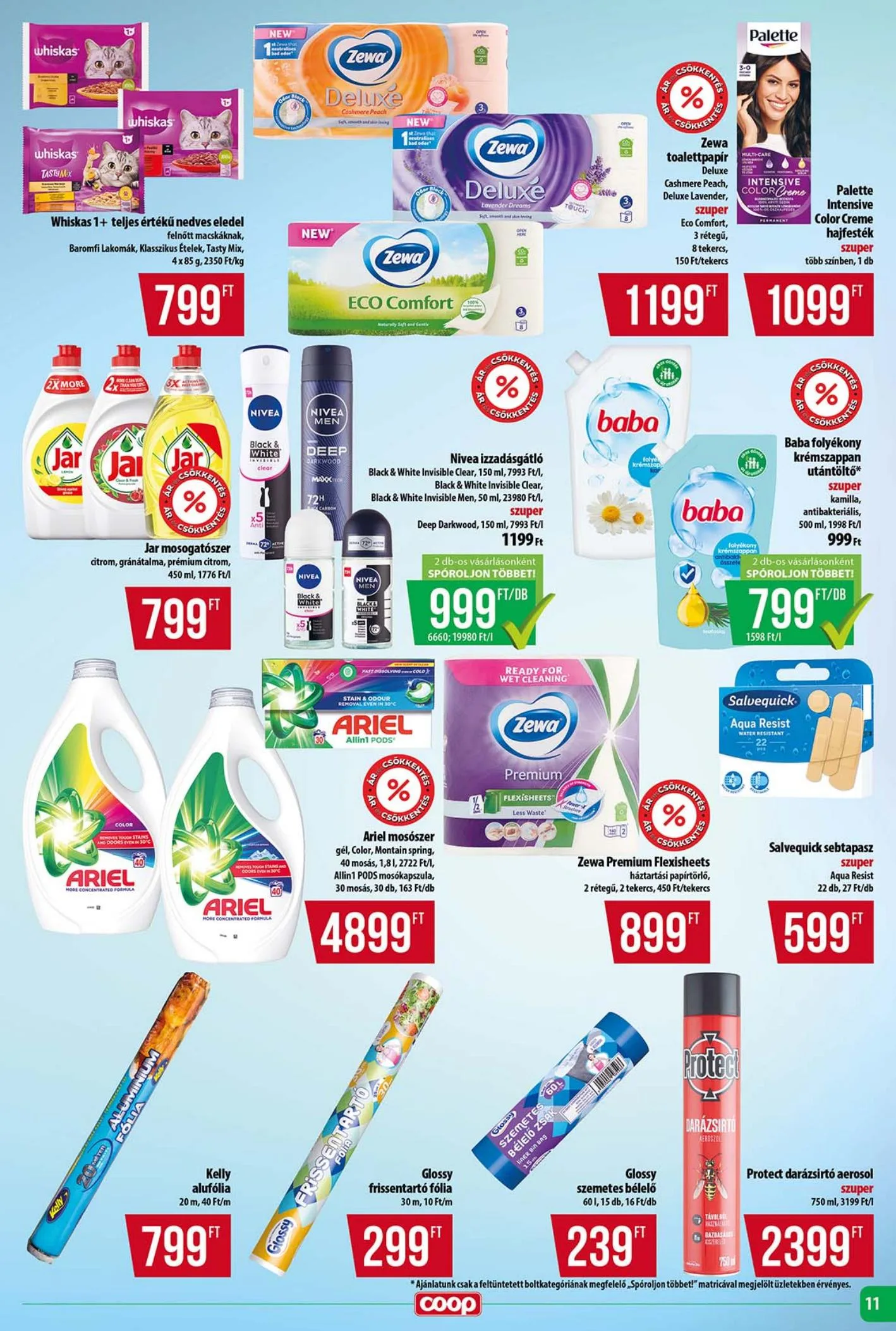 Coop akciós újság Tisza 07.17–07.23 – 11. oldal