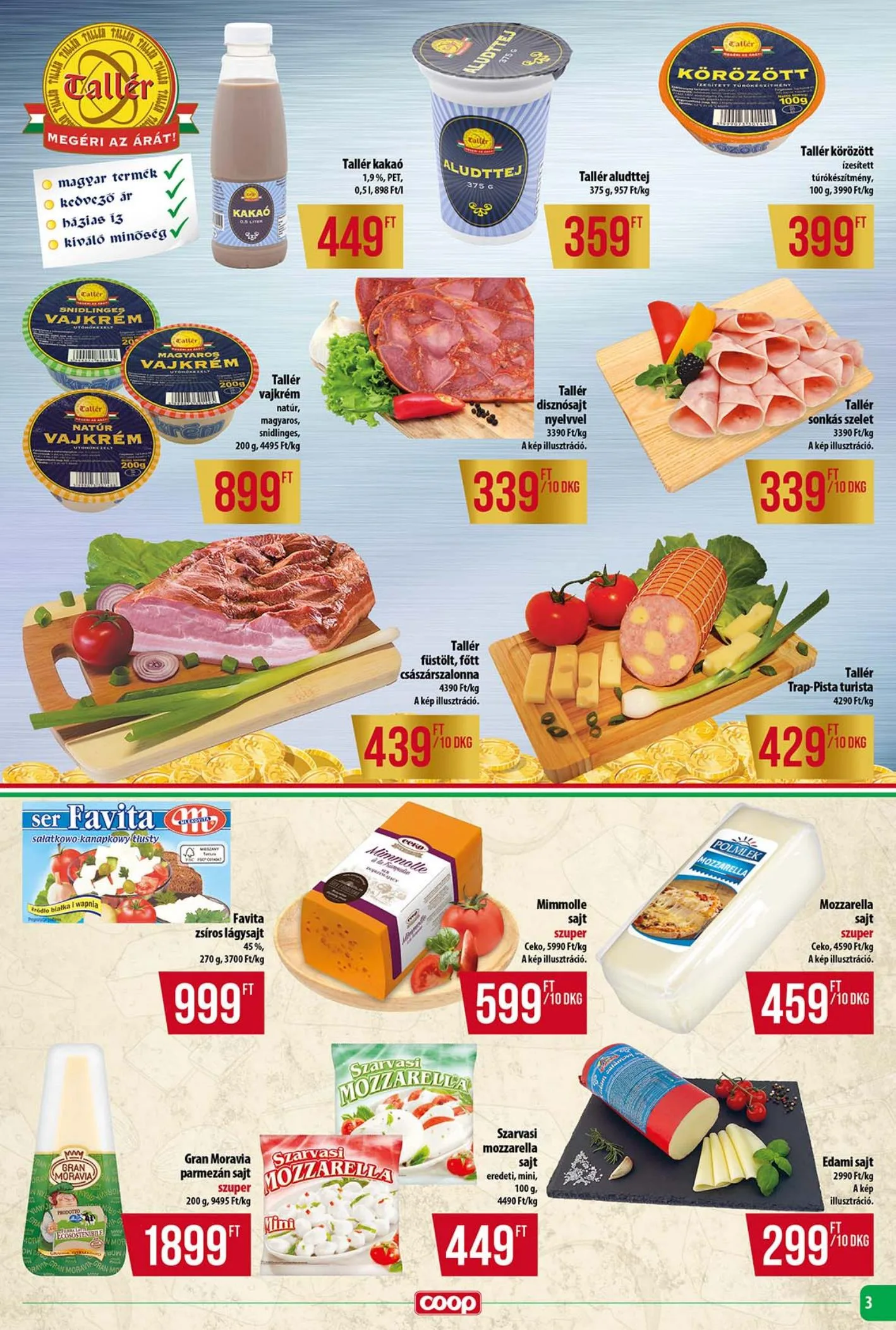 Coop akciós újság Tisza 07.17–07.23 – 3. oldal