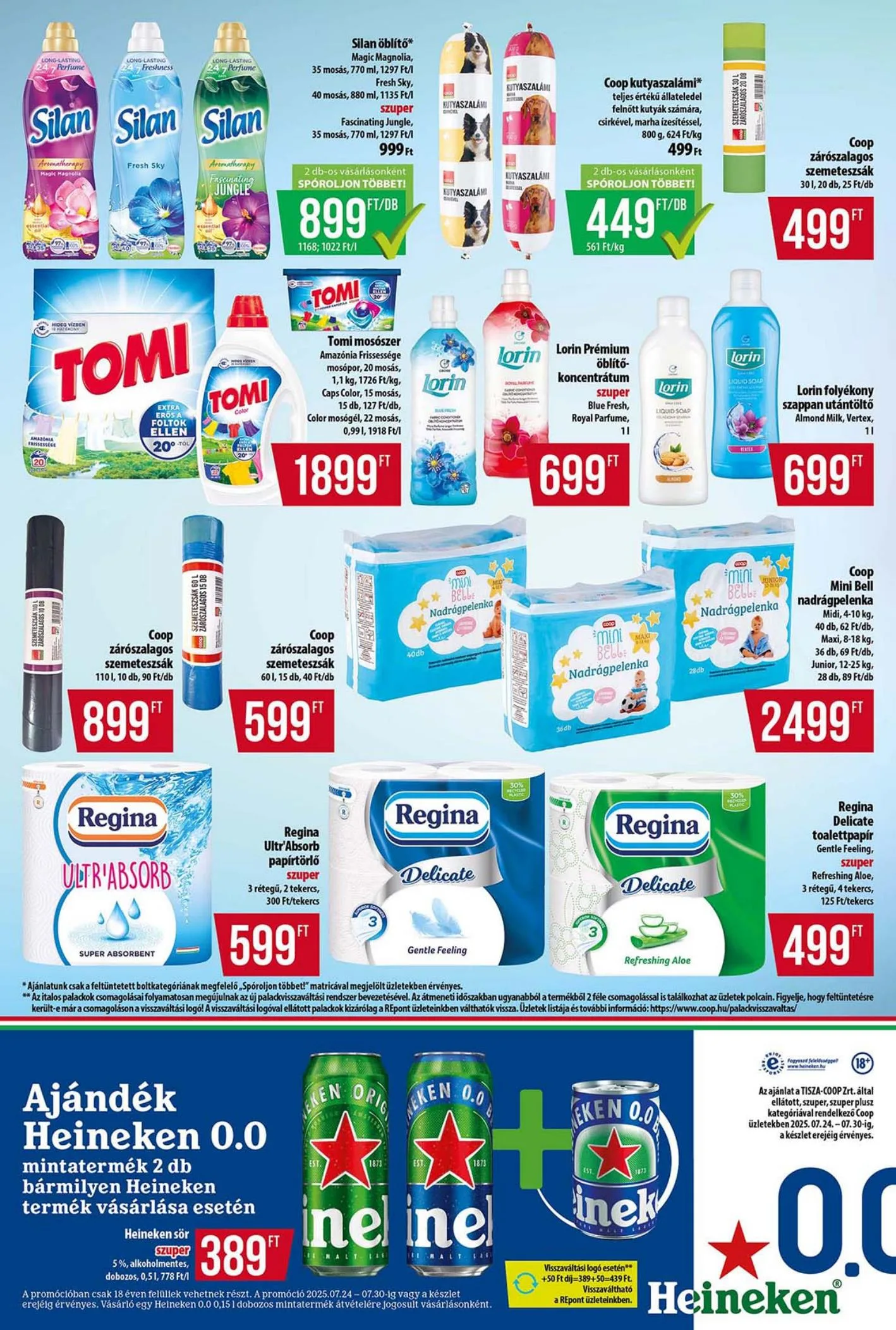 Coop akciós újság Tisza 07.24–07.30 – 7. oldal
