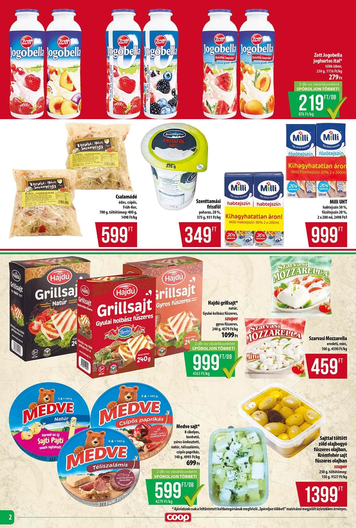 Coop akciós újság Tisza 08.14–08.19 – 5. oldal
