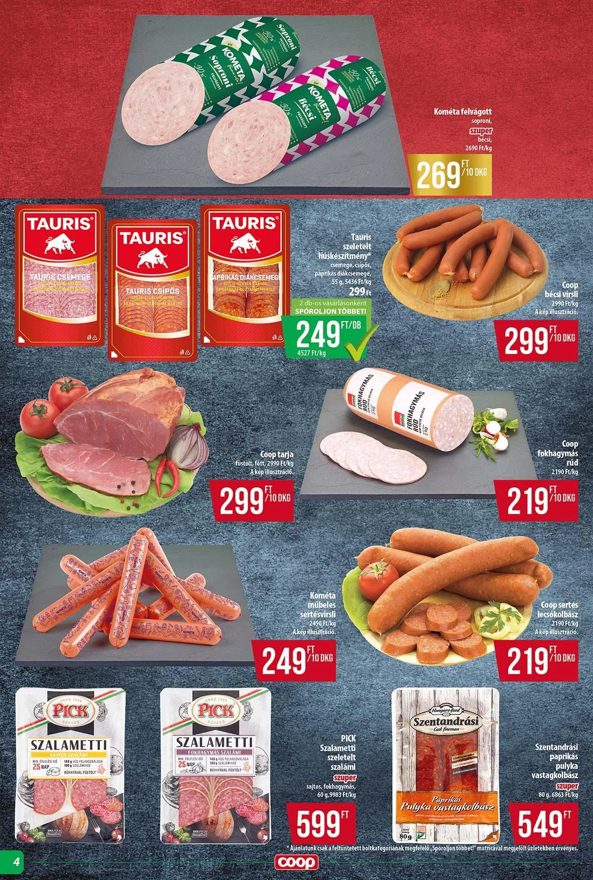 Coop akciós újság Tisza 08.14–08.19 – 7. oldal