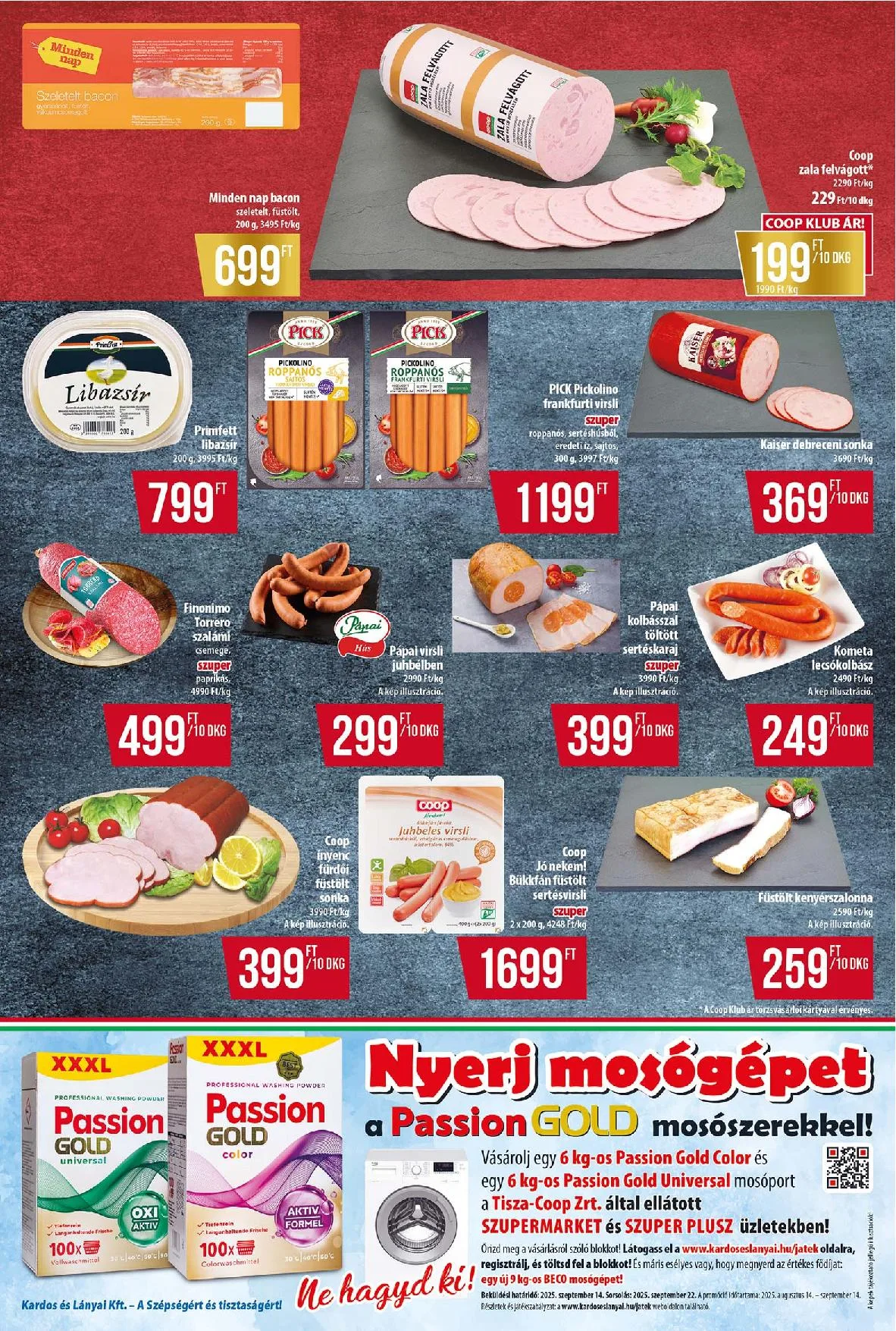 Coop akciós újság Tisza 08.21–08.27 – 4. oldal