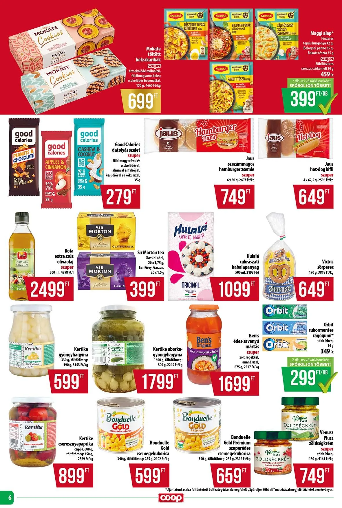 Coop akciós újság Tisza 09.18–09.24 – 9. oldal