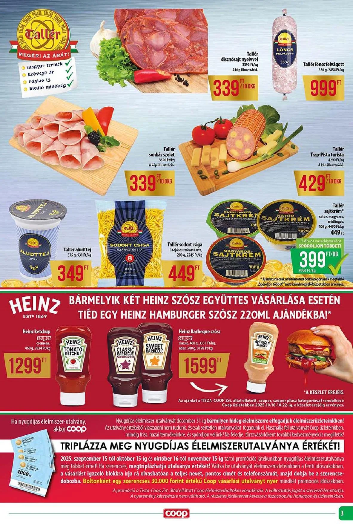 Coop akciós újság Tisza 10.16–10.22 – 10. oldal