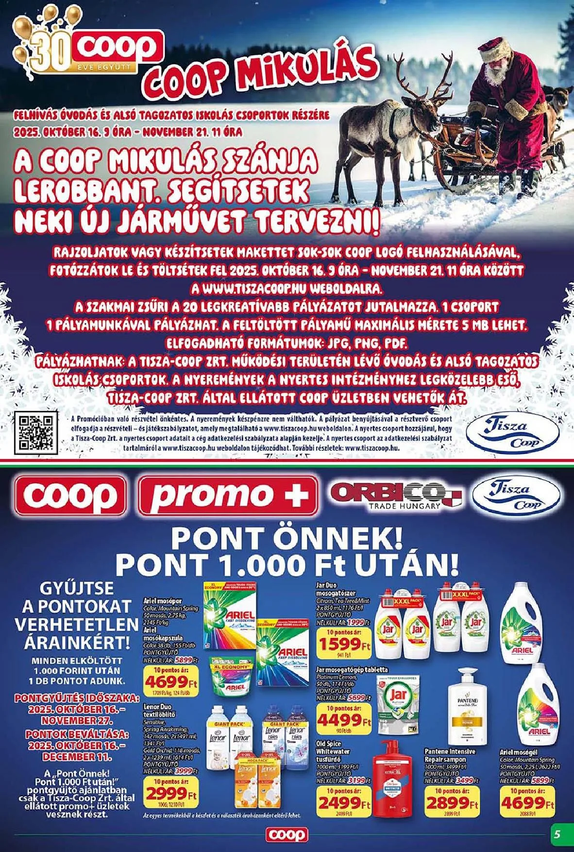 Coop akciós újság Tisza 10.16–10.22 – 12. oldal