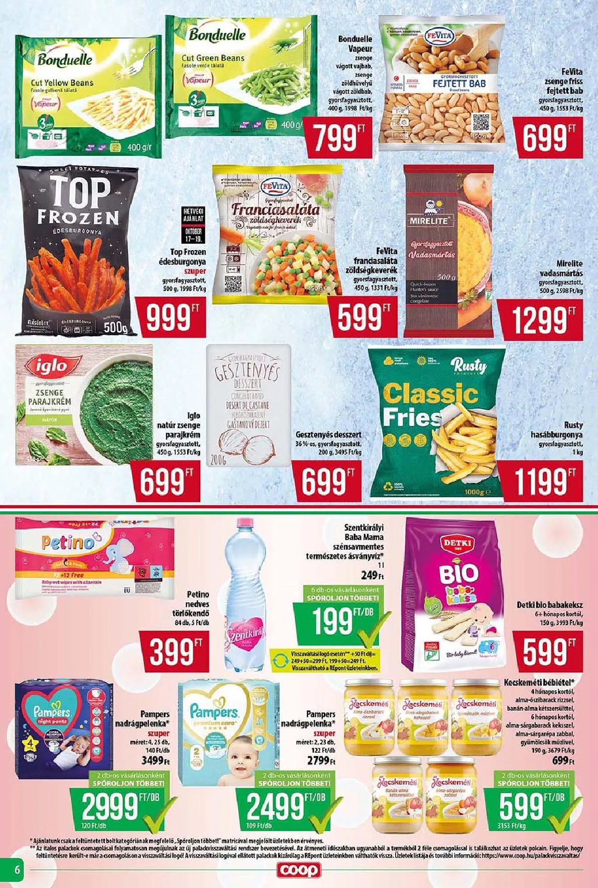 Coop akciós újság Tisza 10.16–10.22 – 13. oldal