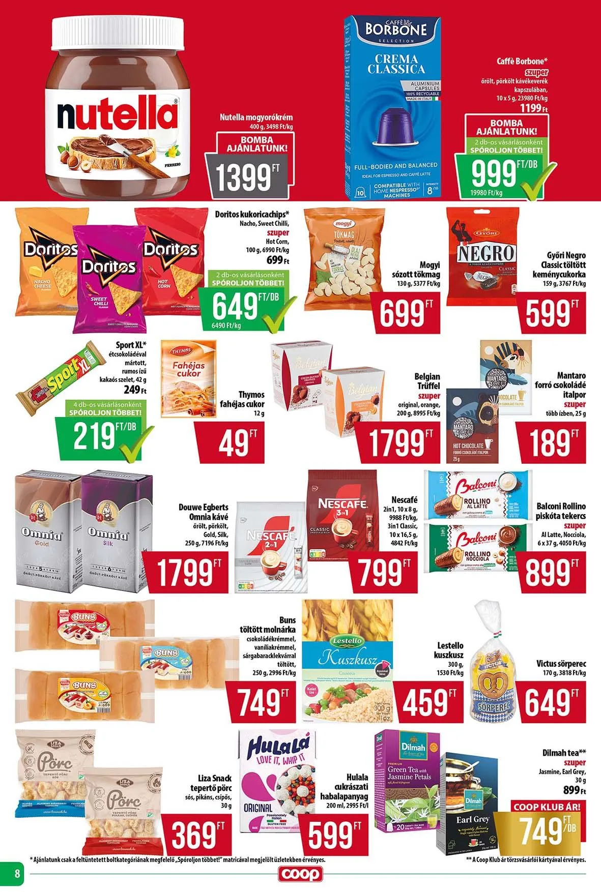 Coop akciós újság Tisza 10.16–10.22 – 15. oldal