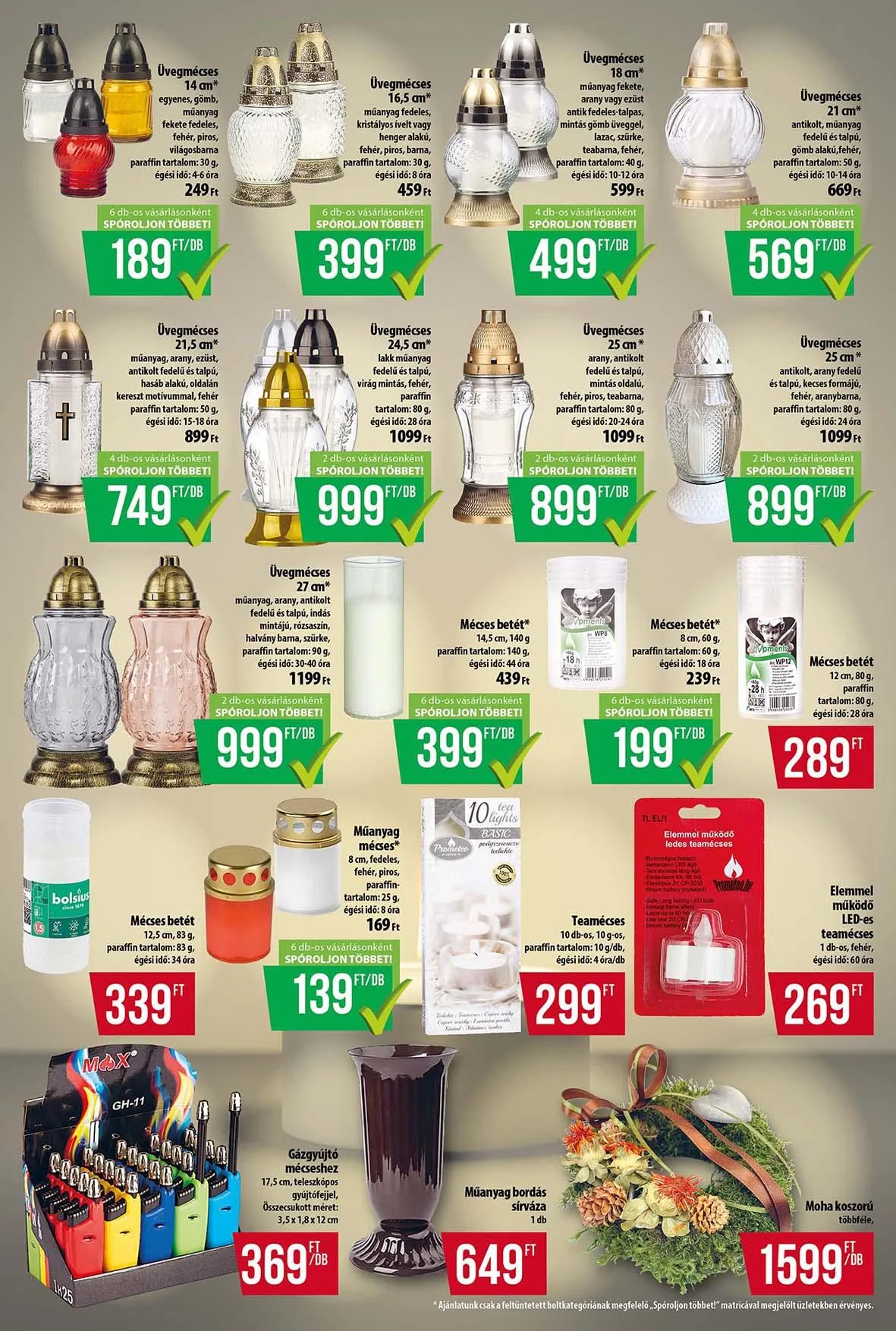 Coop akciós újság Tisza 10.16–10.22 – 6. oldal