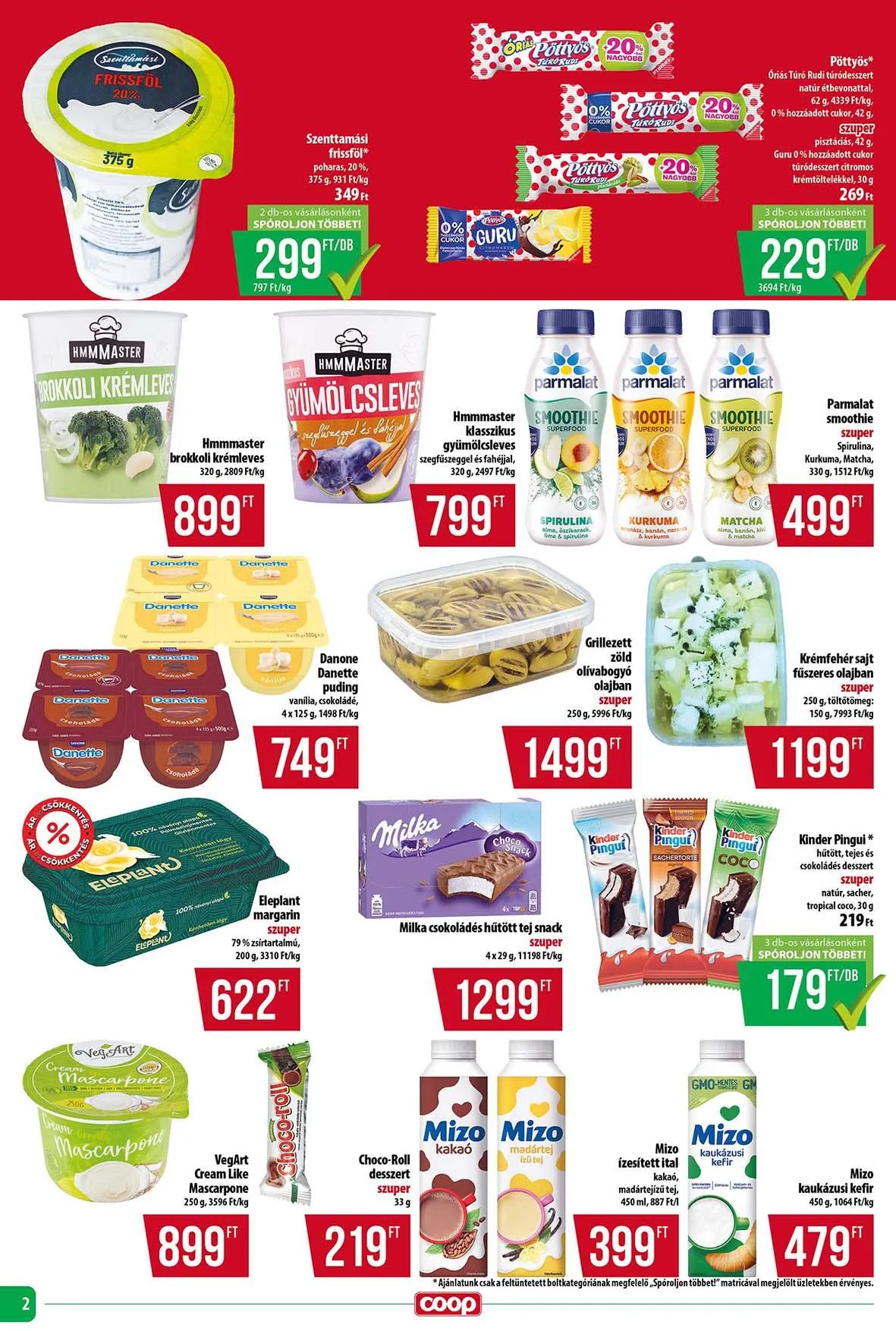 Coop akciós újság Tisza 10.16–10.22 – 9. oldal