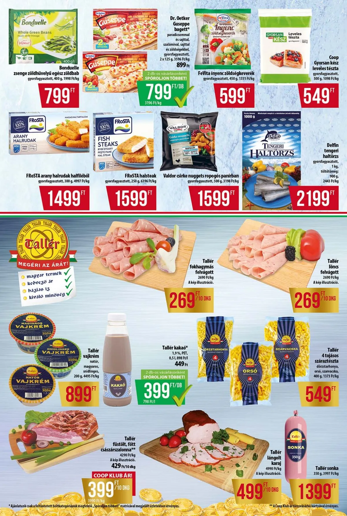 Coop akciós újság Tisza 10.24–10.29 – 4. oldal