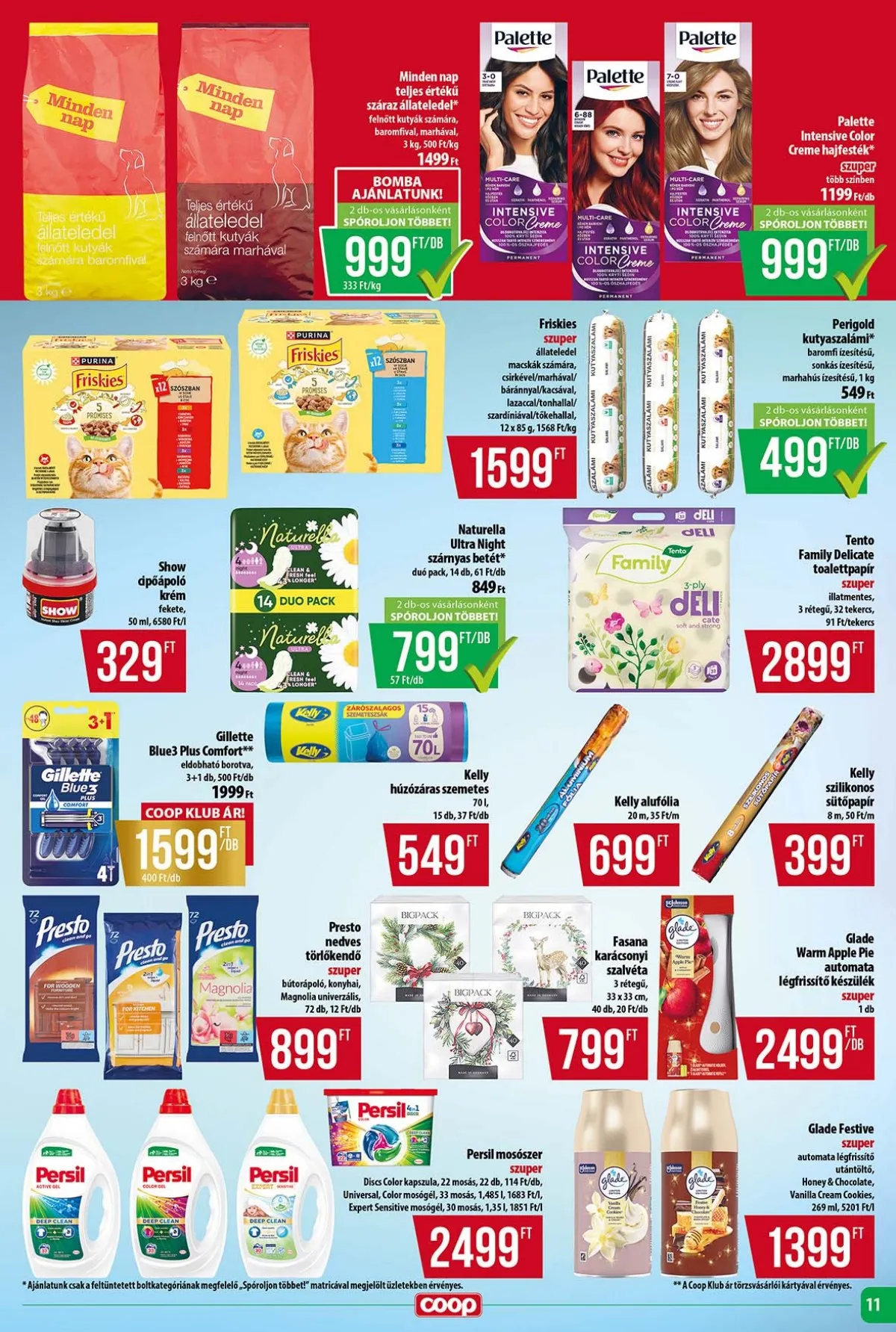 Coop akciós újság Tisza 11.13–11.19 – 11. oldal
