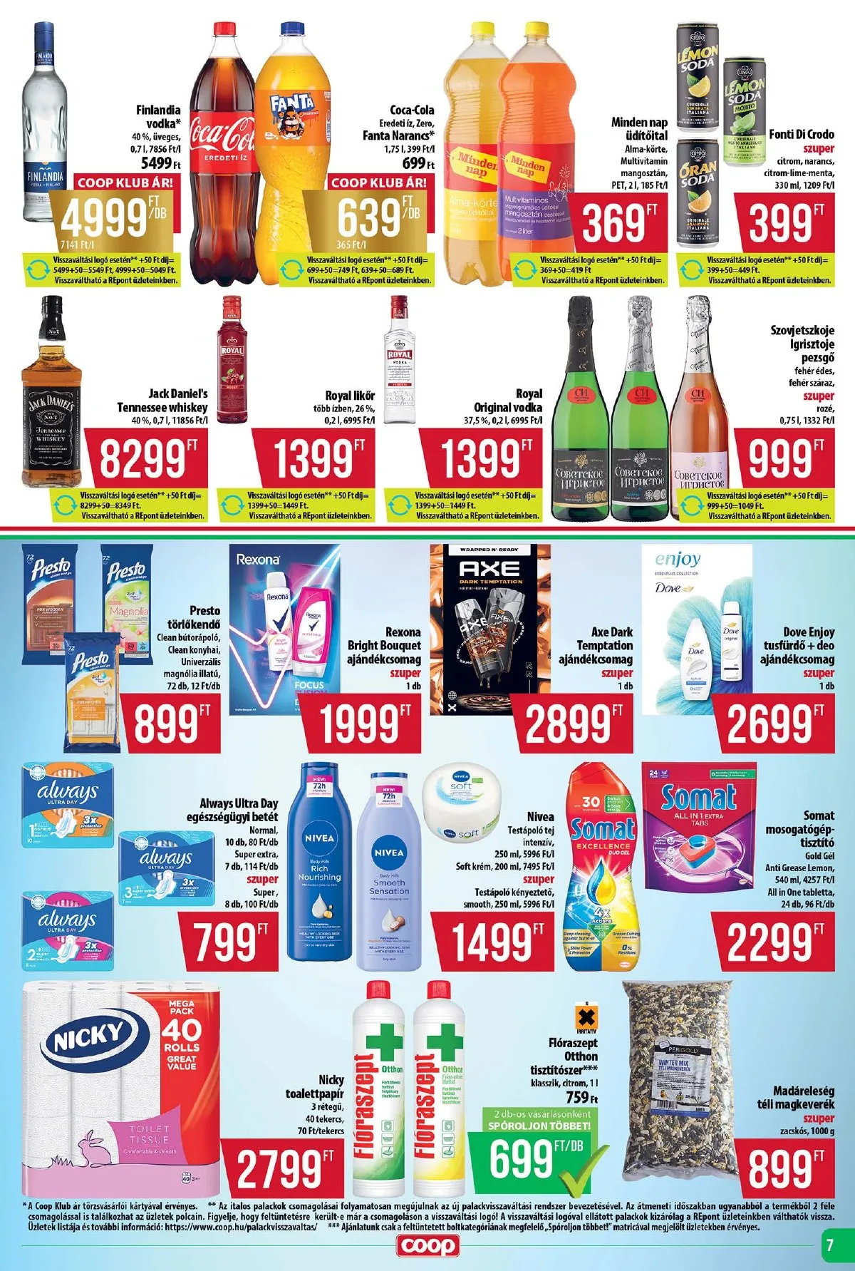 Coop akciós újság Tisza 12.11–12.17 – 7. oldal