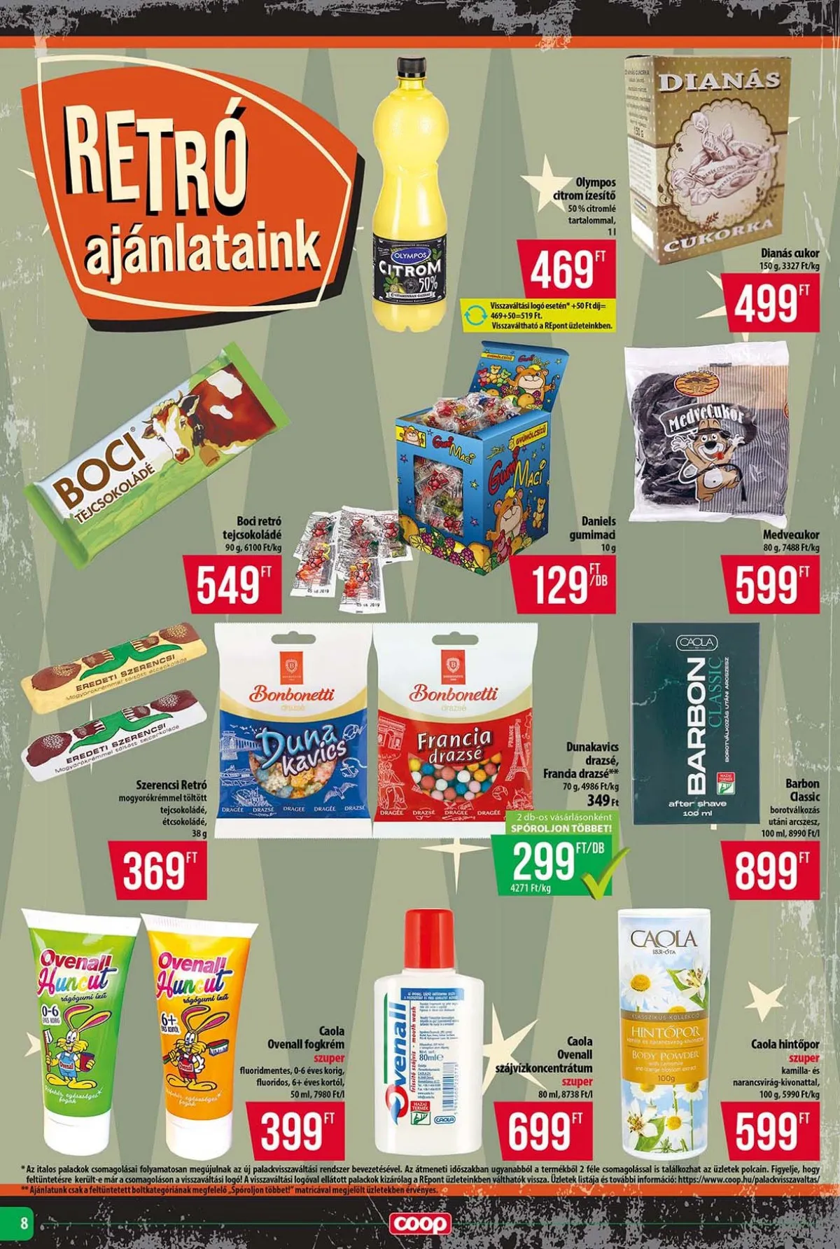 Coop akciós újság Tisza 02.12–02.18 – 8. oldal