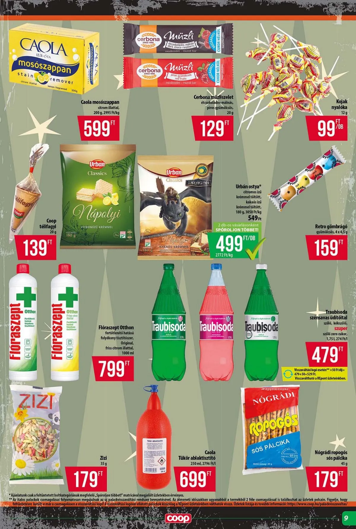 Coop akciós újság Tisza 02.12–02.18 – 9. oldal