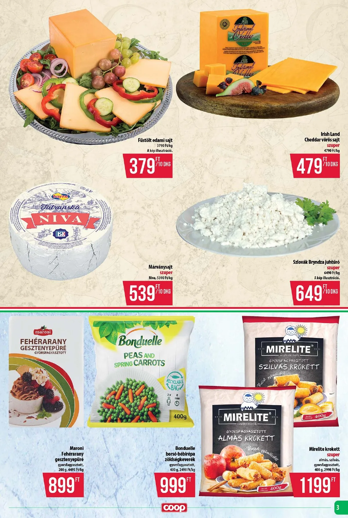 Coop akciós újság Tisza 02.19–02.25 – 3. oldal