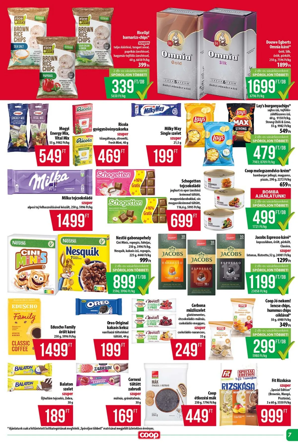 Coop akciós újság Tisza 03.19–03.25 – 7. oldal
