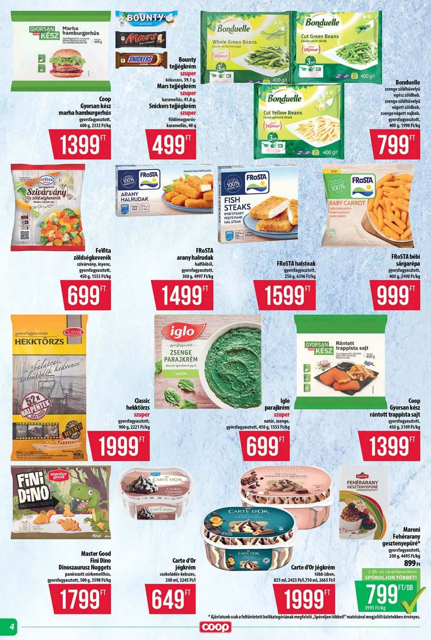 Coop akciós újság Tisza 04.16–04.22 – 4. oldal