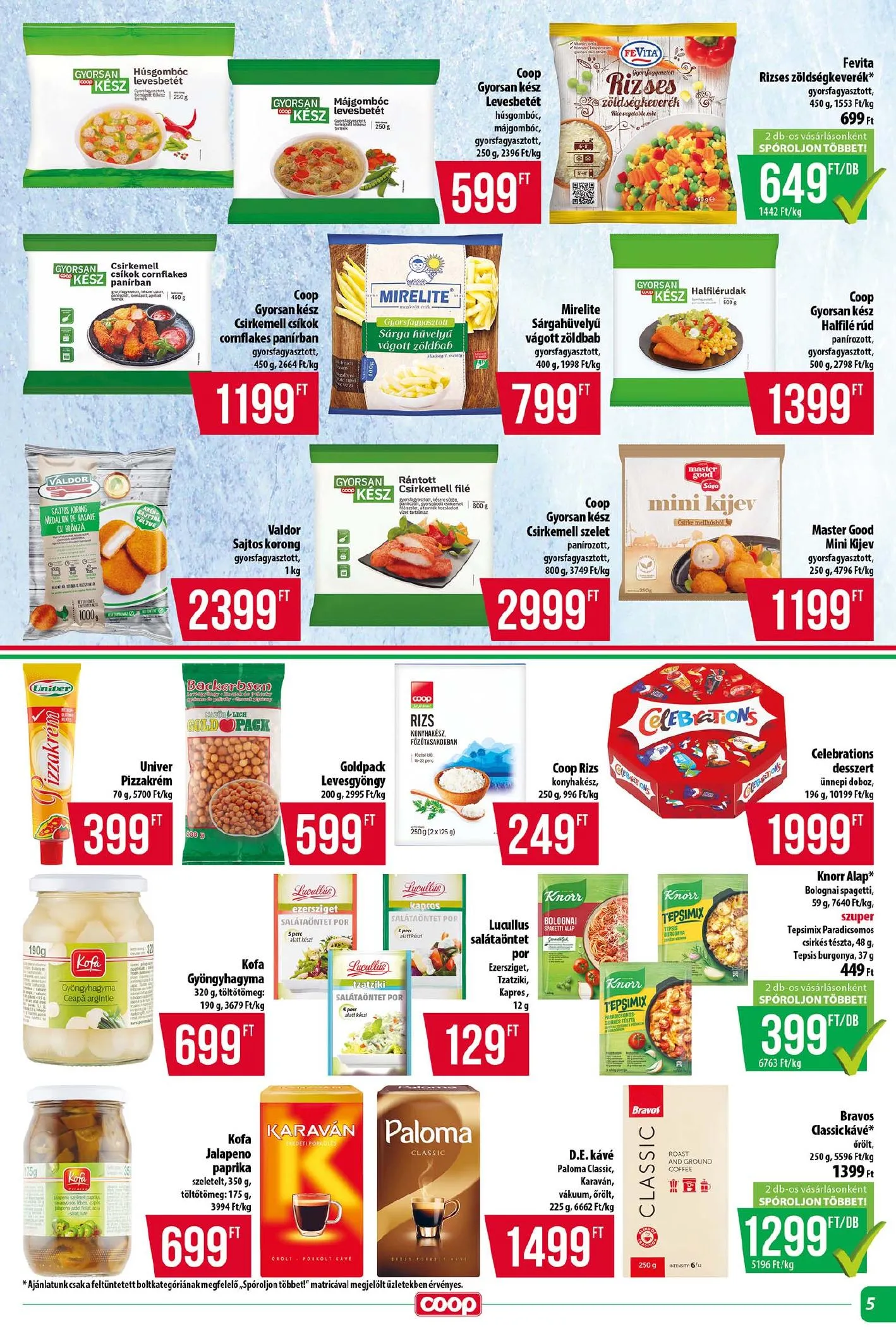 Coop akciós újság Tisza 04.23–04.29 – 5. oldal