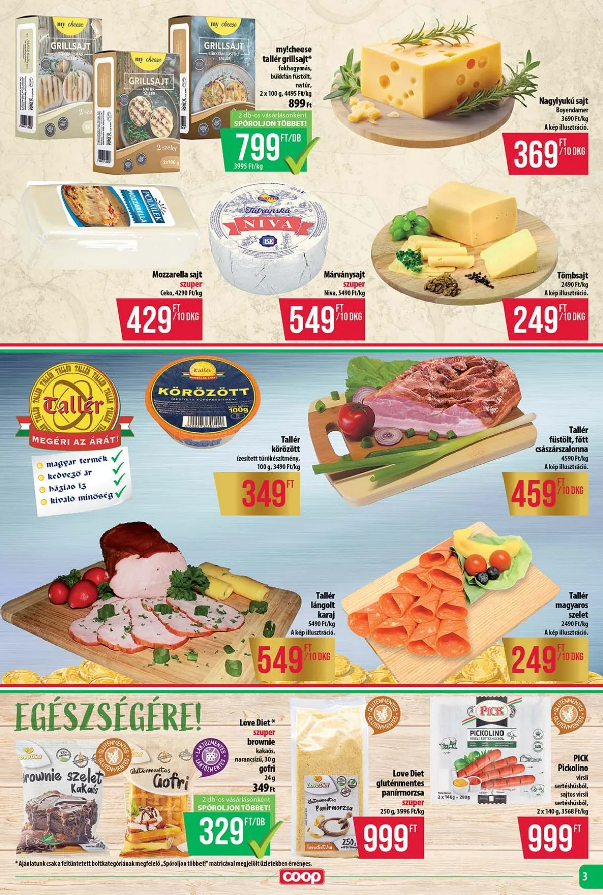 Coop akciós újság Tisza 05.14–05.20 – 3. oldal