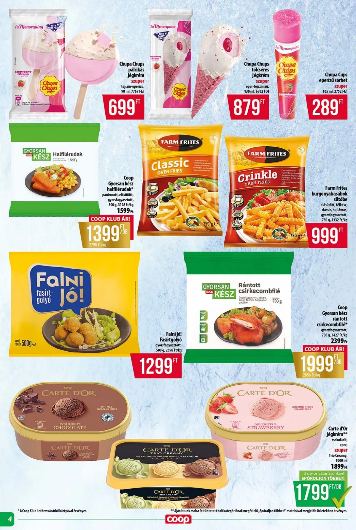 Coop akciós újság Tisza 05.14–05.20 – 4. oldal