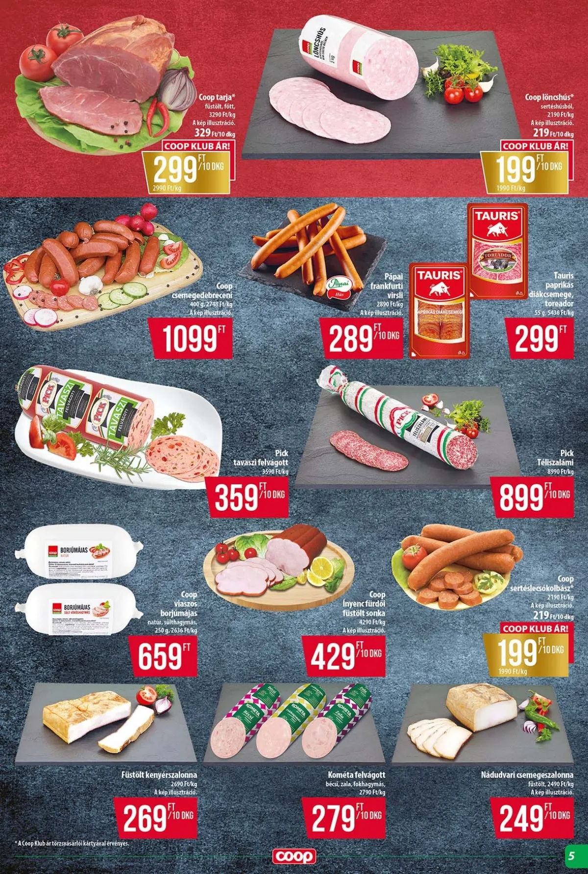 Coop akciós újság Tisza 05.14–05.20 – 5. oldal