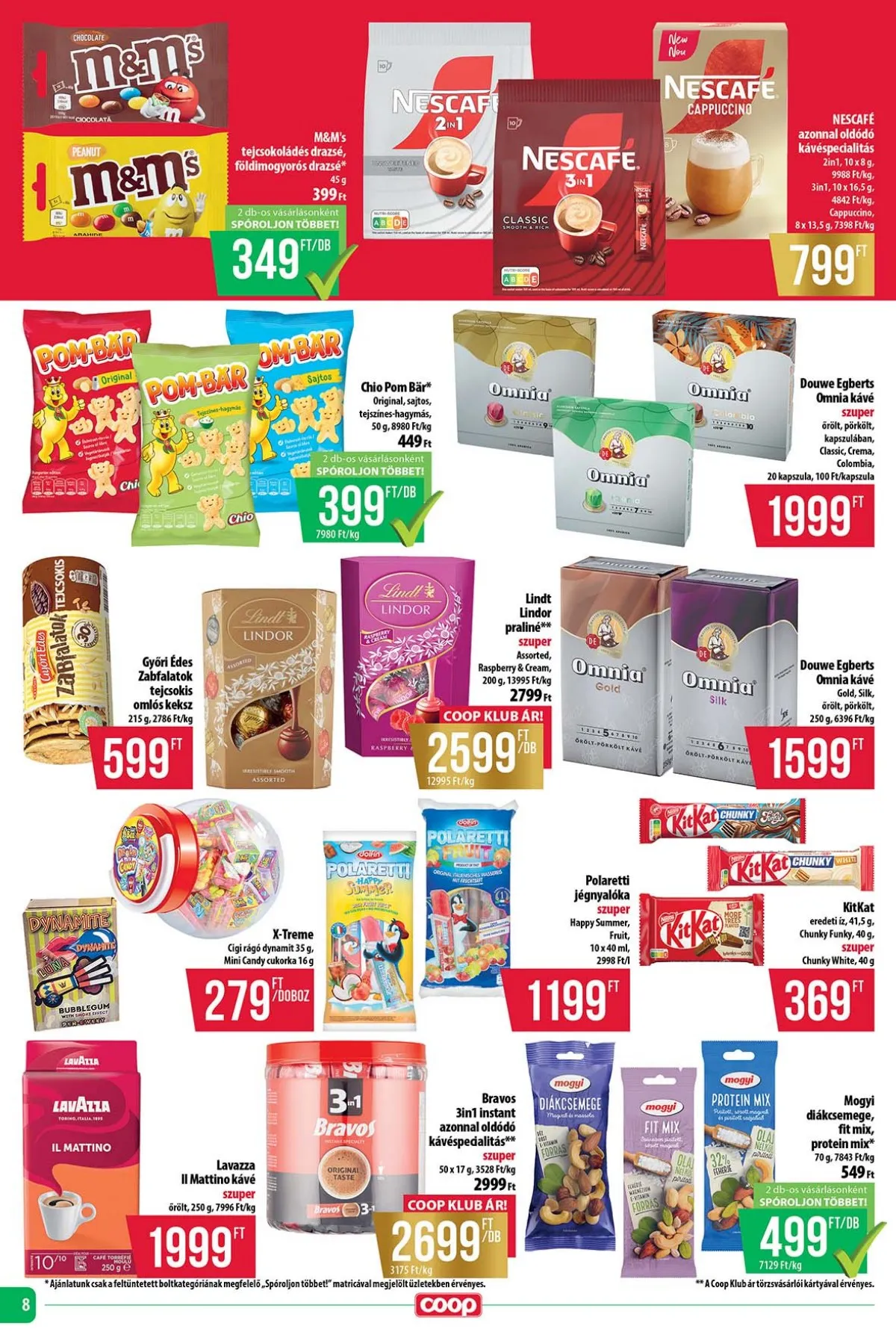 Coop akciós újság Tisza 05.14–05.20 – 8. oldal