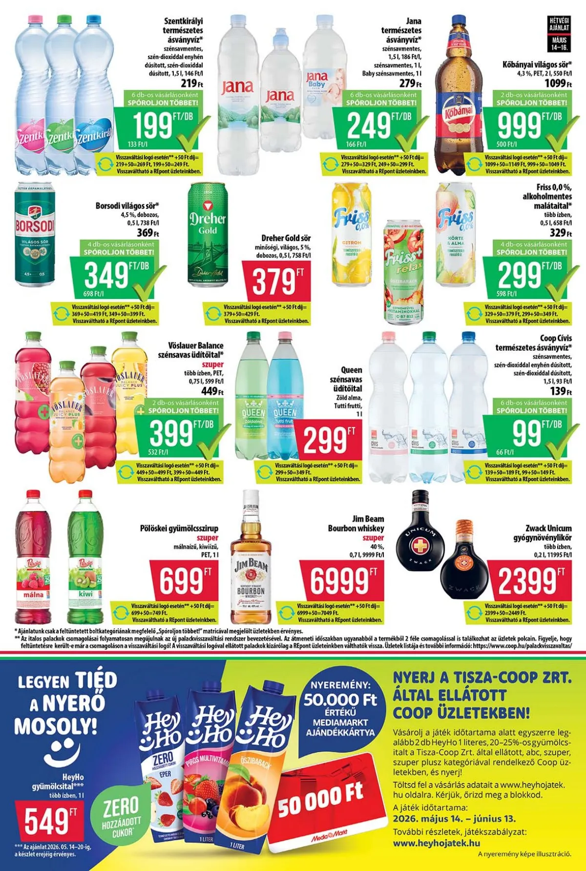 Coop akciós újság Tisza 05.14–05.20 – 9. oldal