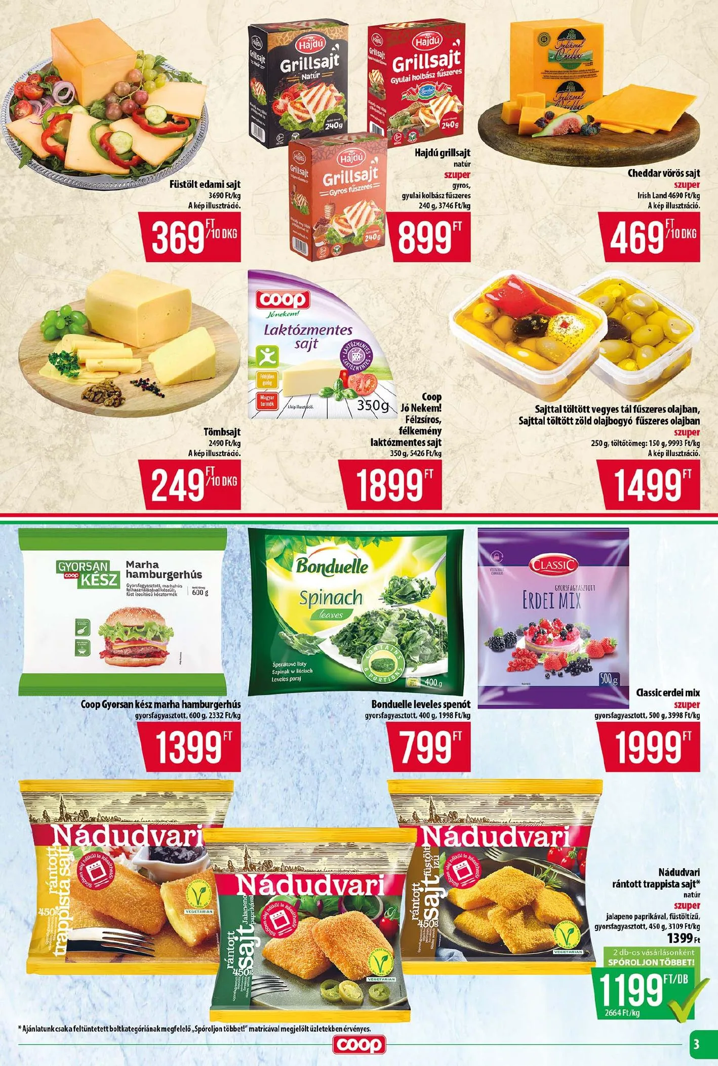 Coop akciós újság Tisza 05.21–05.27 – 3. oldal