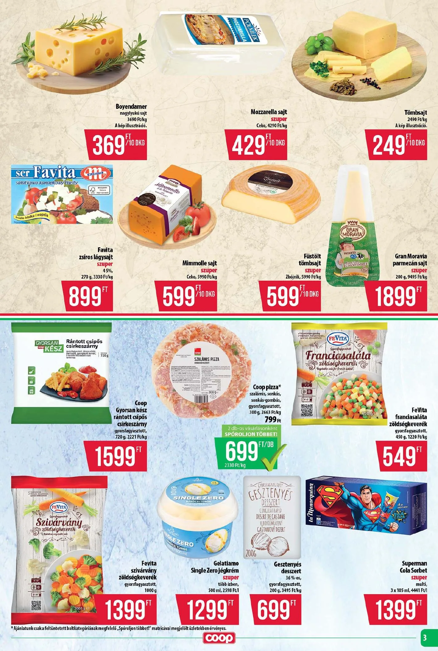 Coop akciós újság Tisza 05.28–06.03 – 3. oldal