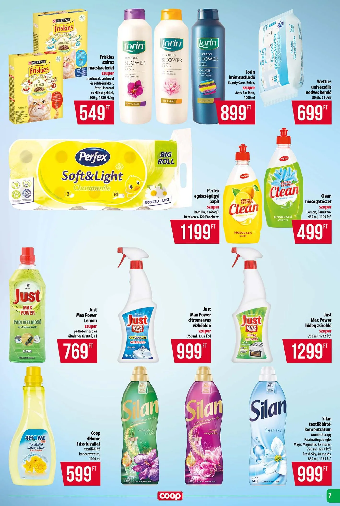 Coop akciós újság Tisza 05.28–06.03 – 7. oldal