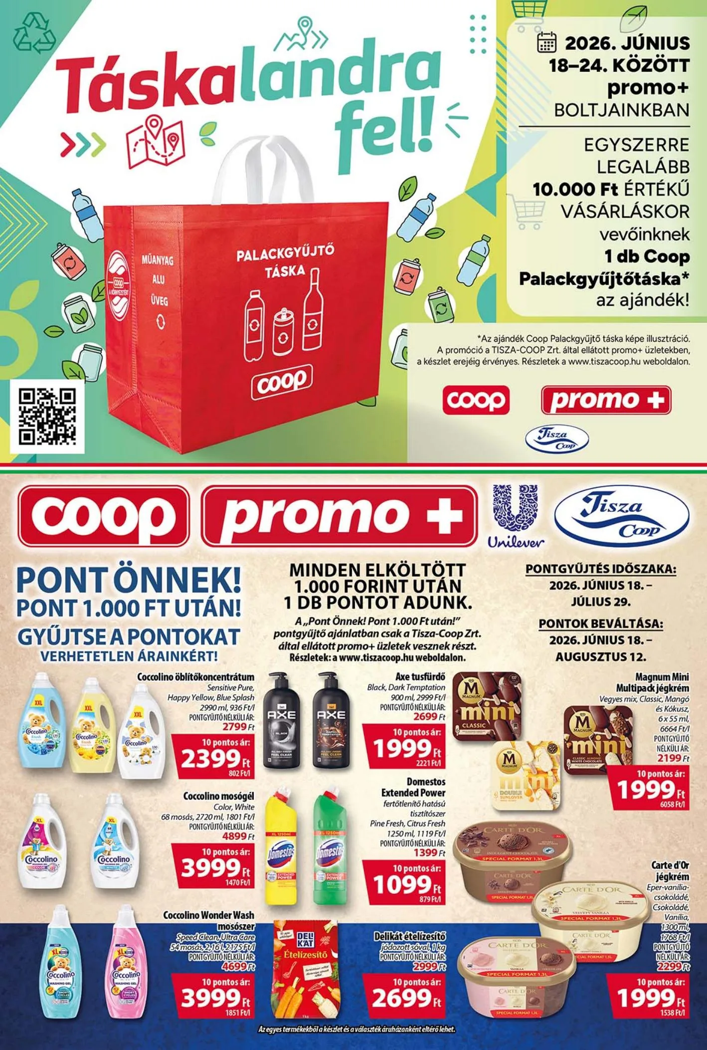 Coop akciós újság Tisza 06.18–06.24 – 11. oldal