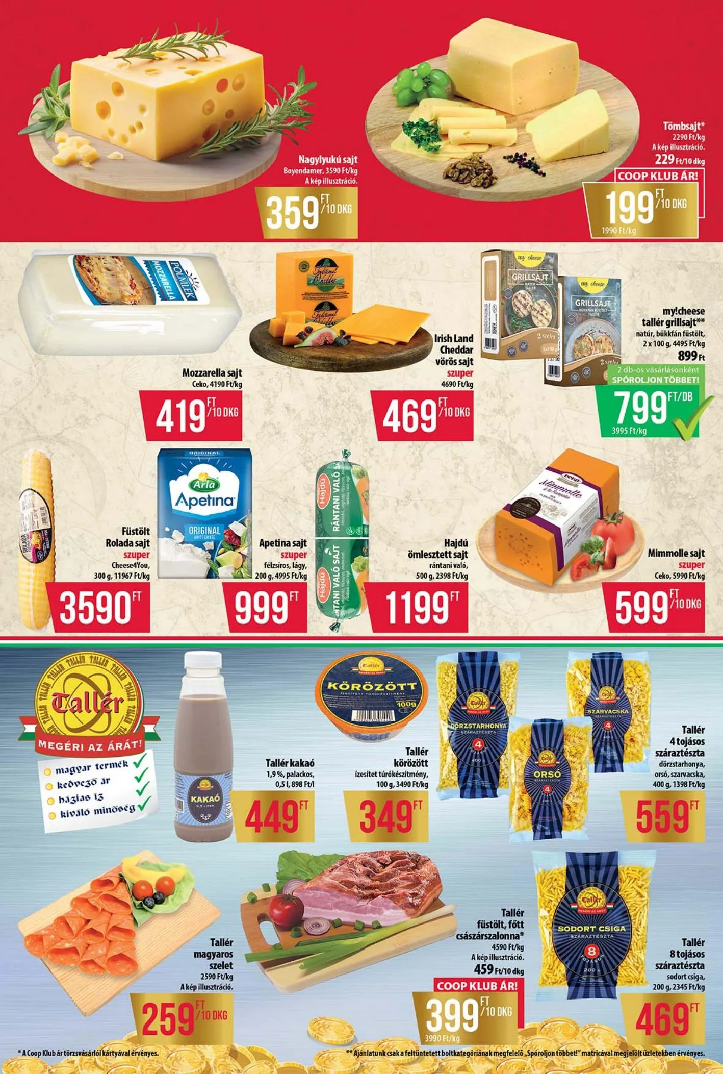Coop akciós újság Tisza 06.18–06.24 – 3. oldal