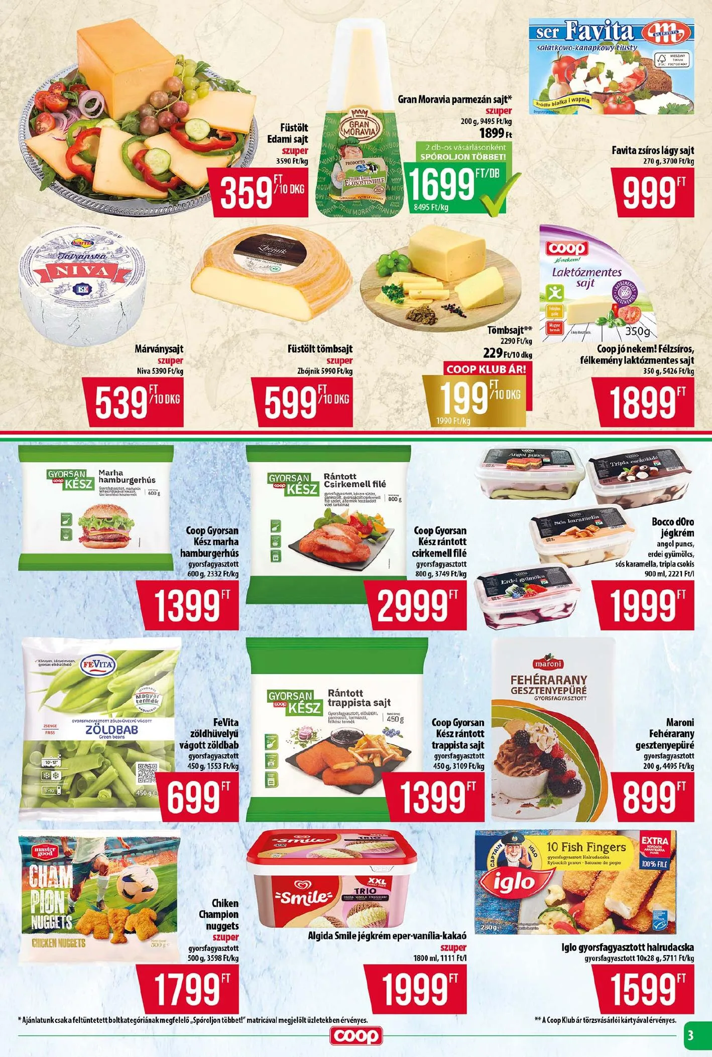 Coop akciós újság Tisza 06.25–07.01 – 3. oldal