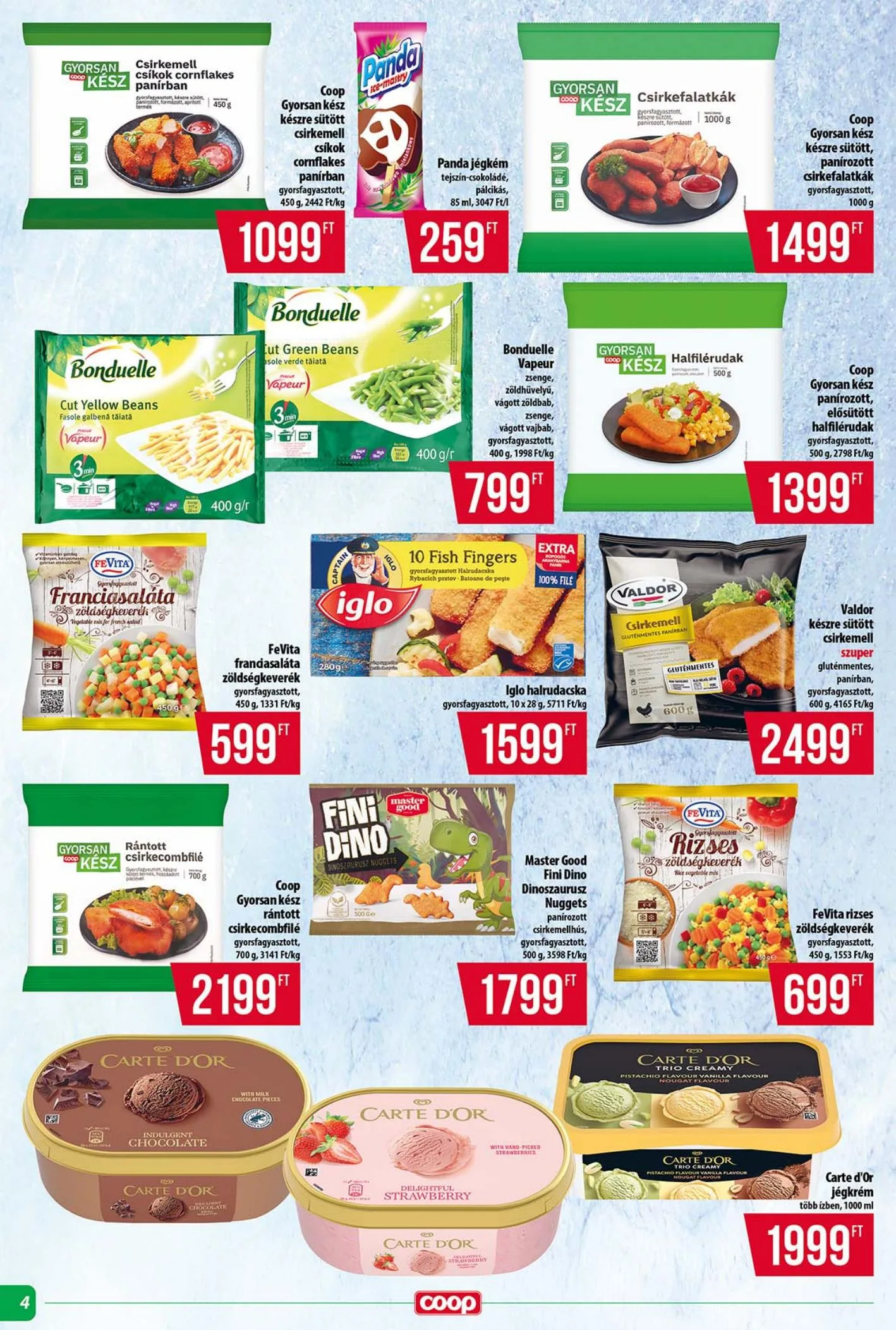 Coop akciós újság Tisza 07.16–07.22 – 4. oldal