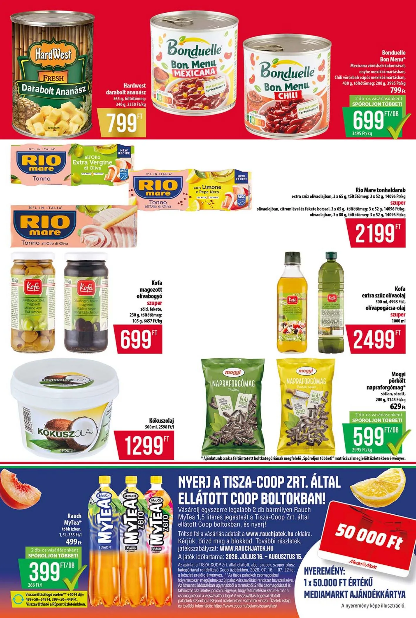 Coop akciós újság Tisza 07.16–07.22 – 7. oldal